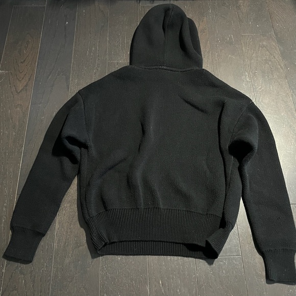 Fear of God Essentials Knit Pullover Hoodie Black XXSMALL mens xxsmall - Picture 10 of 11